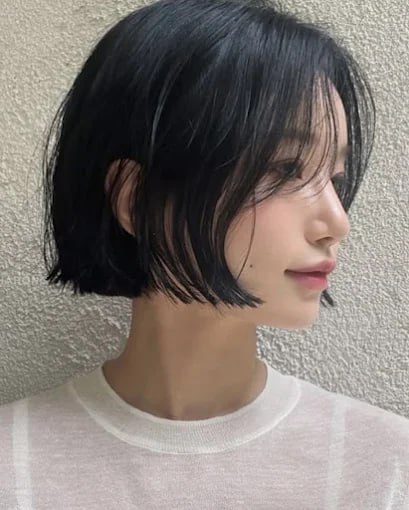 Short bob cut